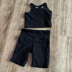 Old Navy Kids Black Matching Set